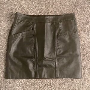 Tart size XS faux leather mini skirt